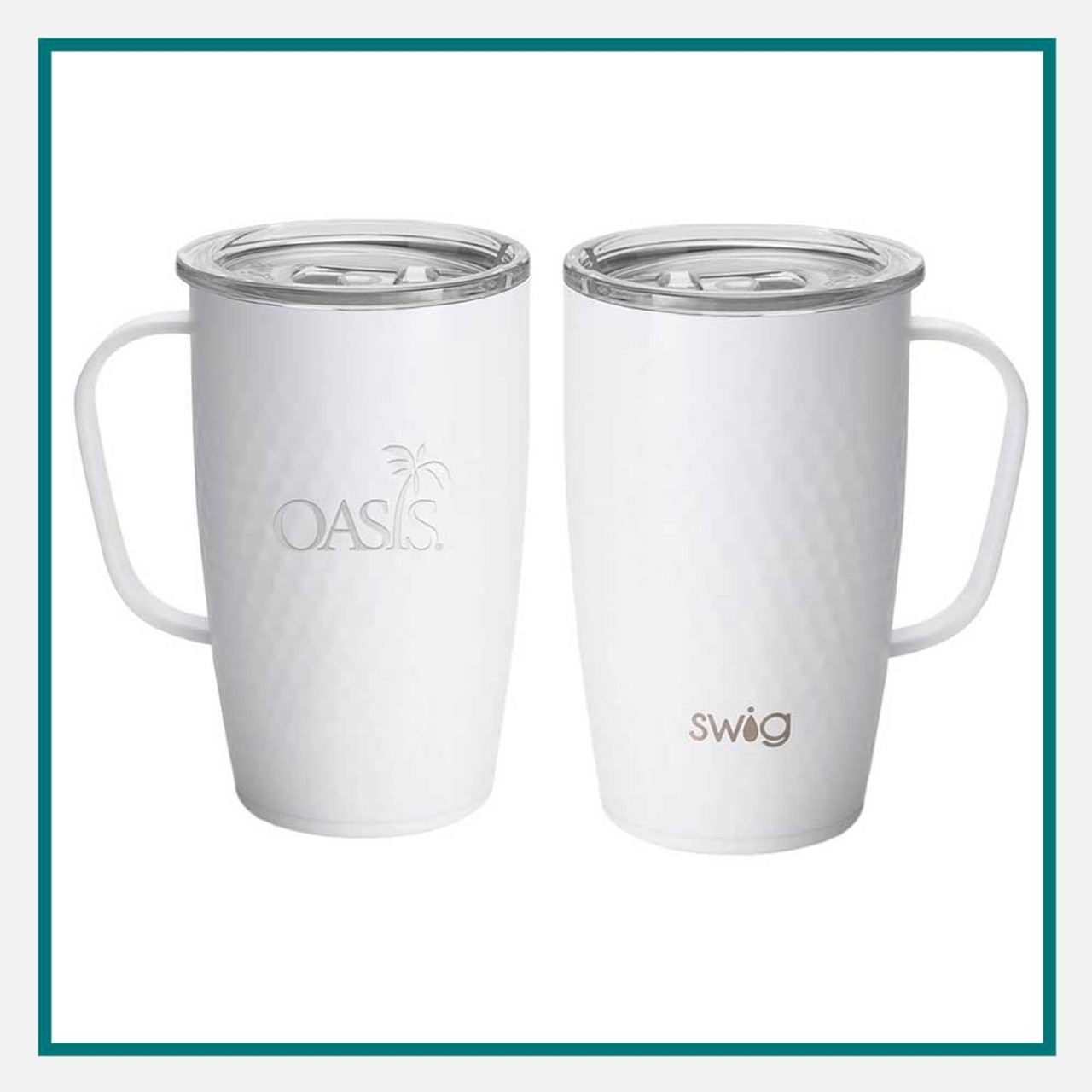 Swig Insulated Travel Mug 18 oz To Go Coffee Cup for Hot & Cold