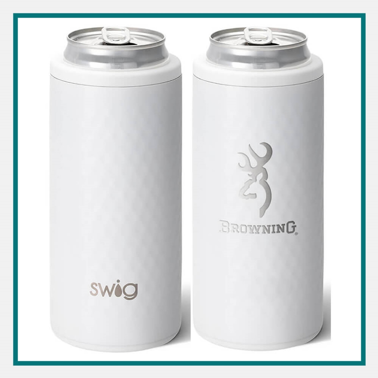 Promo Stainless Slim Tumbler and Can Coolers (12 Oz.)