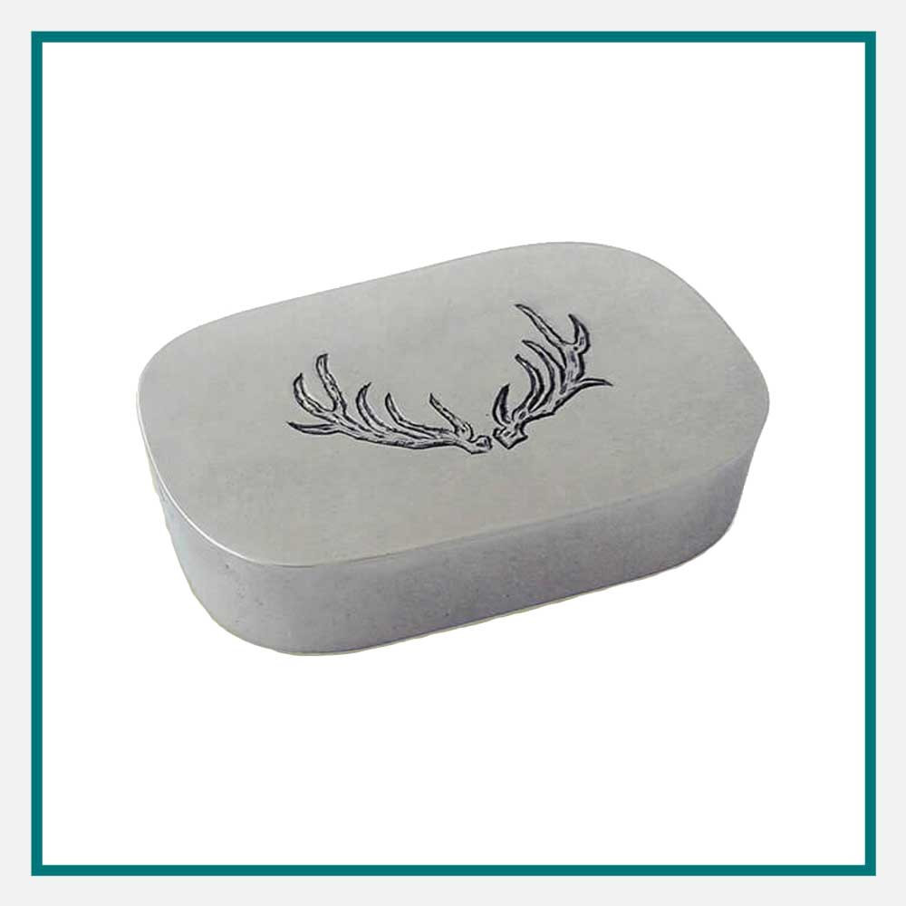 MATCH Pewter Simple Covered Antler Box - Thumbnail 2