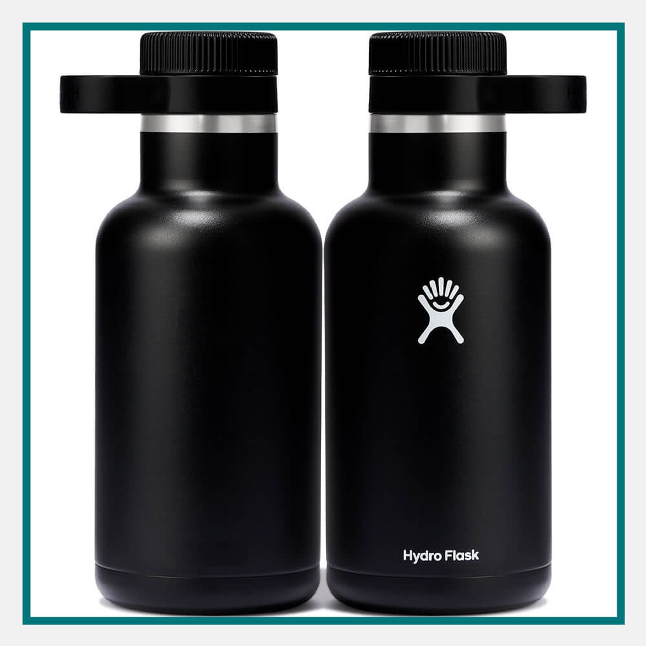 64 oz Growler - Premium - Black