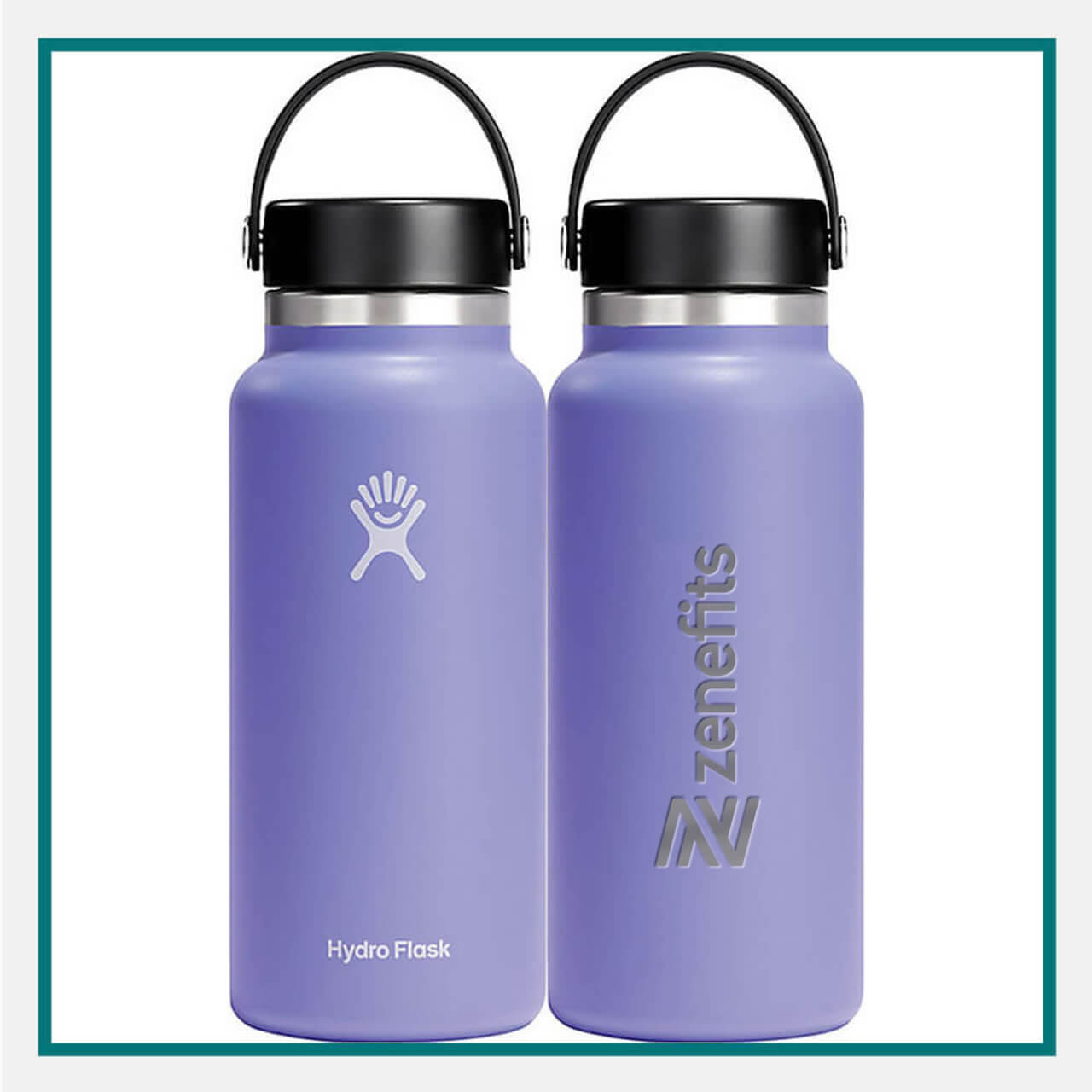 Hydro Flask Lupine 40 oz Wide Mouth Bottle with Flex Cap