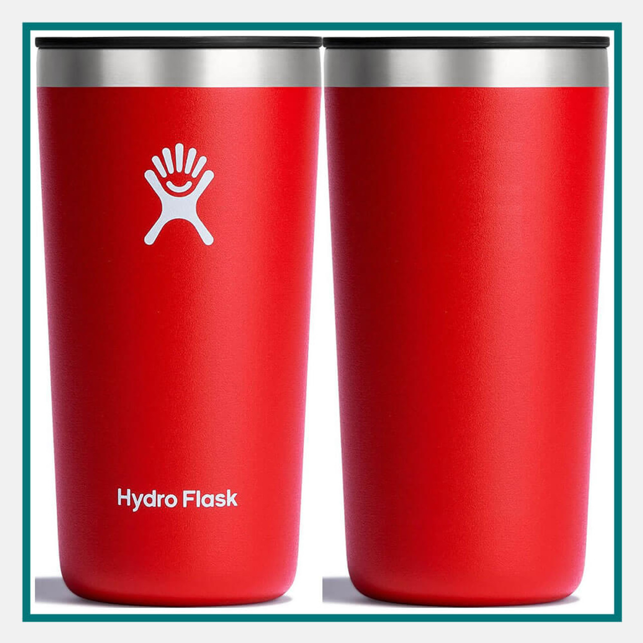 Hydro Flask All Around Tumbler Comparison 28 oz 20oz and 12 oz