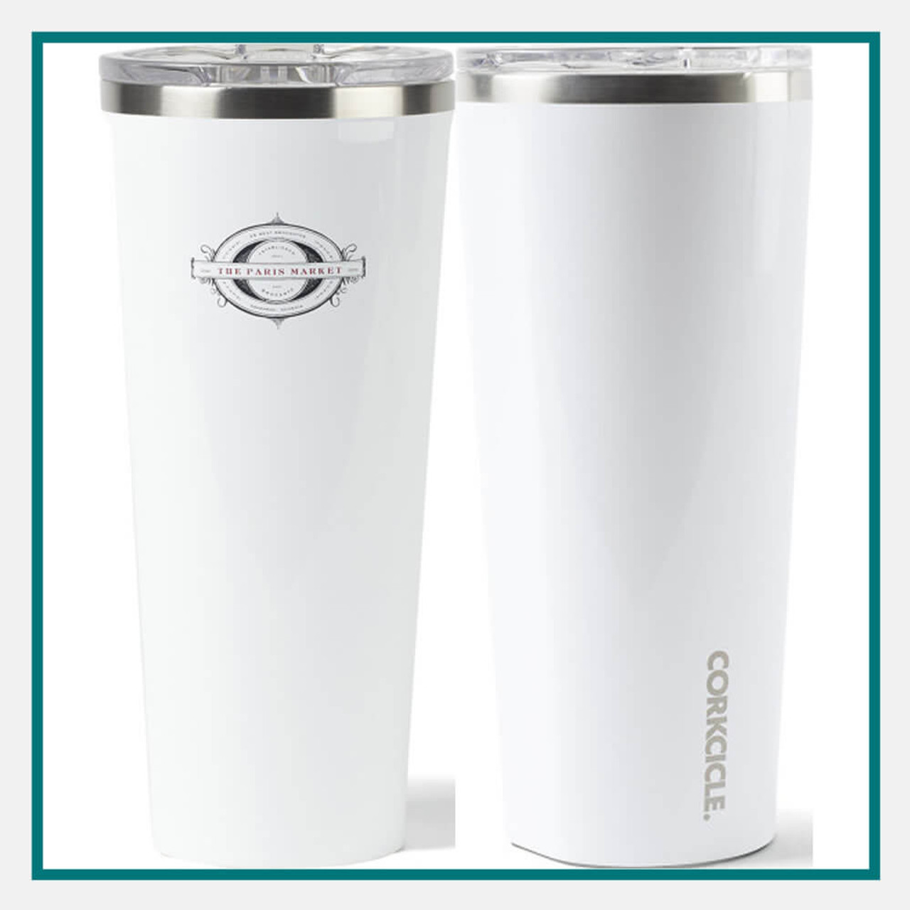 Corkcicle Cold Cup 24 oz Gloss White