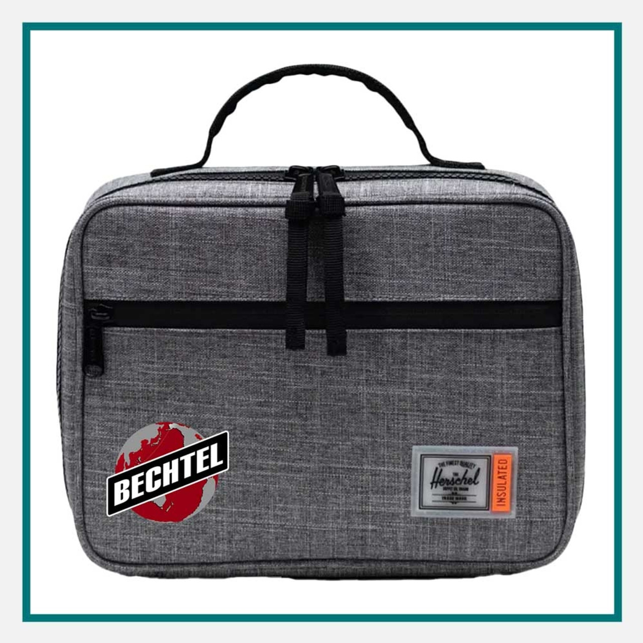 Herschel Pop Quiz Lunch Box Custom Logo