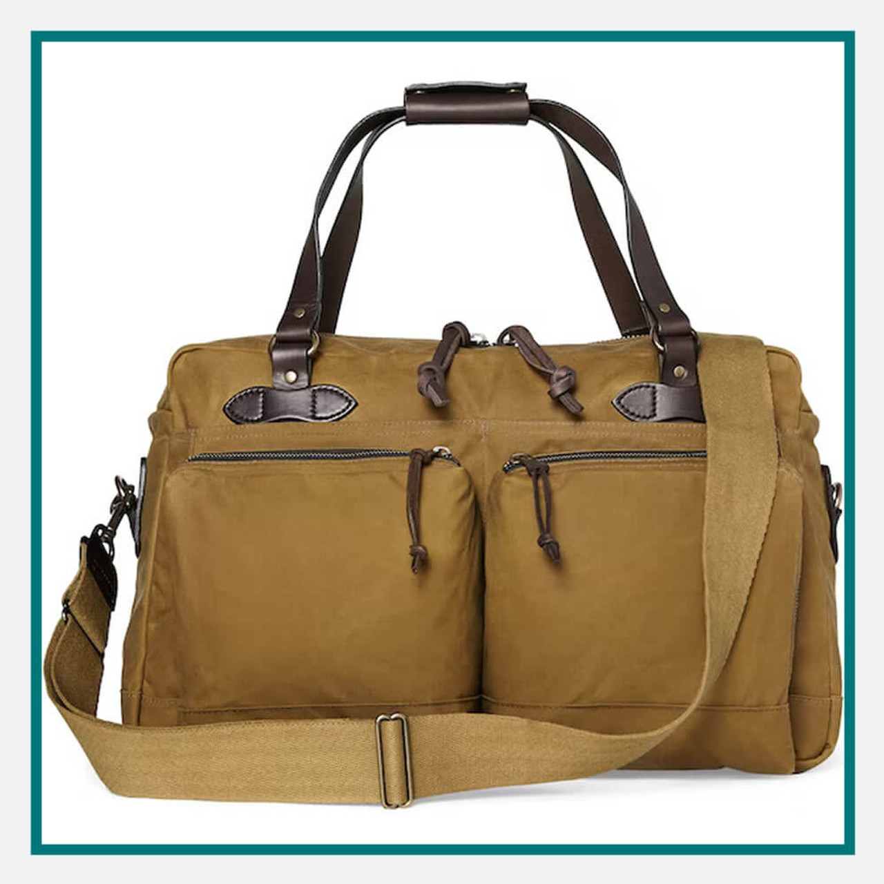 Filson 48 Hour Tin Cloth Duffle Embroidered | ELITE PROMO INC