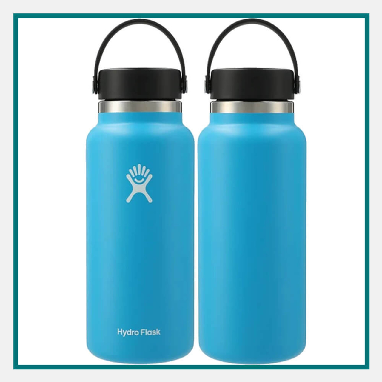 HYDRO FLASK 32 oz Wide Mouth Water Bottle with Flex Chug Cap