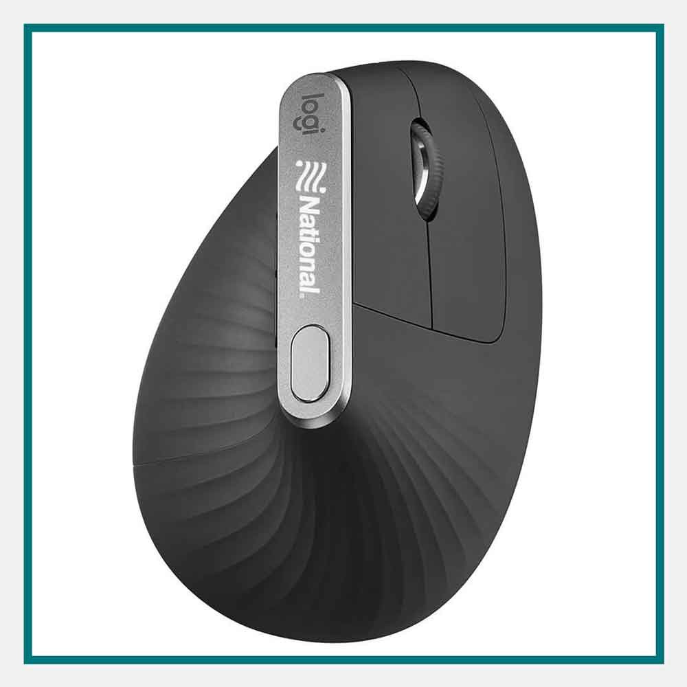 Logitech MX Vertical Ergonomic Wireless Mouse With Logo