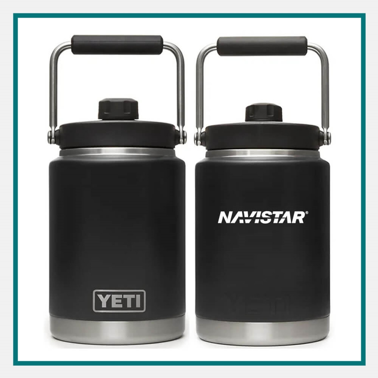 玄関先渡し YETI RAMBLER HALF GALLON JUG [BLACK] | mfitagencia.com