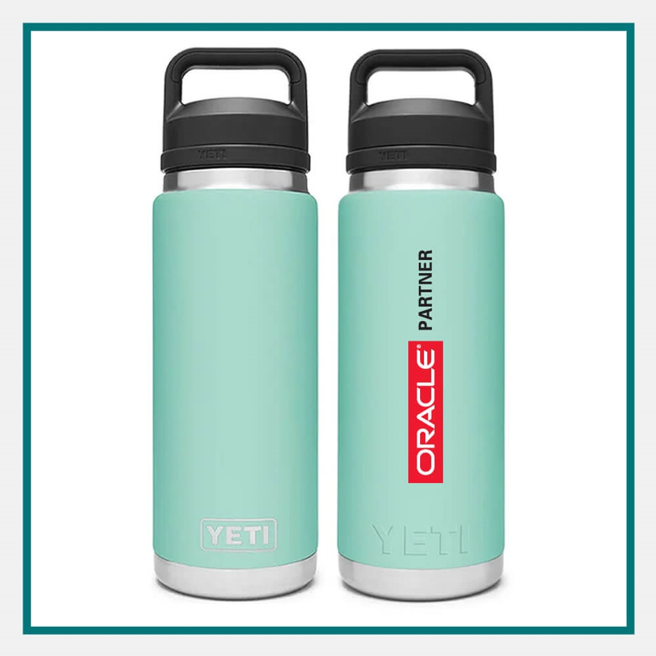 YETI Bottle - 26oz Duracoat - Chug Cap - Seafoam