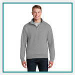 Custom JERZEES 1/4-Zip Cadet Collar Sweatshirts