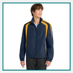 Sport Tek Colorblock Raglan Jacket Corporate Logo