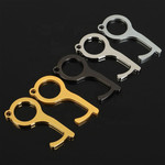 KEYEL™ 'Thompson' Dual-Function NO-Touch Keychain - Engraved