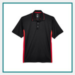 UltraClub Men's Cool & Dry Sport Two-Tone Polo - Embroidered