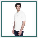 UltraClub Men's Tall Cool & Dry Classic Piqué Polo - Embroidered