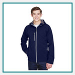 North End 2 Layer Hooded Jacket Embroidered