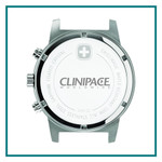 Wenger Black Silicone Strap Watches Custom Logo