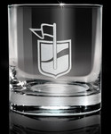 Traditional 11 Oz. Old-Fashioned Glass - Sand Etched