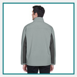 Devon & Jones Men's Soft Shell Colorblock Jacket - Embroidered