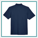 Harriton Advantage IL Snap Placket Polo Custom Logo