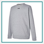 1302159 Under Armour Men's Hustle Fleece Crewneck Sweatshirt