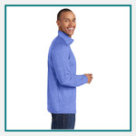 SPORT-TEK Men's Tall Sport Wick Stretch 1/2 Zip Pullover