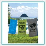 Towel Specialties Colored Beach Towel Custom Logo