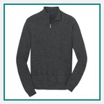 Port Authority 1/2-Zip Sweaters Custom Embroidered