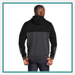 Sport-Tek® Men's Tech Fleece Colorblock Full-Zip Hooded Jacket - Embroidered