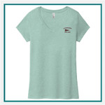 District Ladies Perfect Tri™ V-Neck Tee - Embroidered