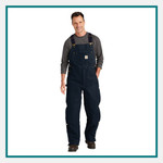 Carhartt Duck Insulated Overalls Custom Branded