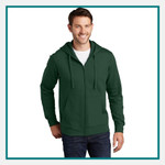 Port Company Favorite Full-Zip Sweatshirt Corporate Logo Port Company Favorite Full-Zip Sweatshirt Corporate Logo