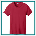 Port & Company Cotton/Poly T-Shirt Custom Embroidered