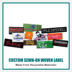Custom Sewn-on Woven Label