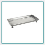 MATCH Pewter Footed Service/Vanity Trays Custom