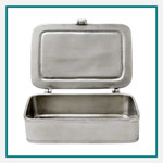 MATCH Pewter Lidded Box, Small - Engraved