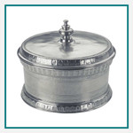 MATCH Pewter Round Boxes Engraved