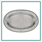 MATCH Pewter Wide Oval Platter Custom