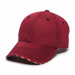 Outdoor Cap 6-Structured with Flag Sandwich - Embroidered
