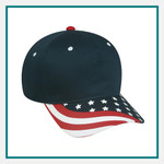 Outdoor Cap American Flag Cap Custom