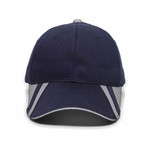 Outdoor Cap 6-Panel Reflective Fabric Accents - Embroidered