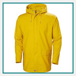 Helly Hansen Moss Rain Coat Custom Embroidery Helly Hansen Moss Rain Coat Custom Embroidery