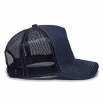Outdoor Cap 5-Panel Denim Front Mesh Back Customize Embroidery