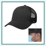 Hit Cotton Twill Mesh Back Mask Cap - Embroidered