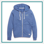 Marine Layer Afternoon Hoodie Embroidered Logo