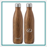 S'Well 17 Oz Wood Bottle Custom Engraving