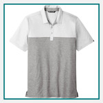 TravisMathew Oceanside Blocked Polo Custom Embroidery