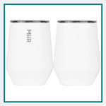MiiR Wine Tumbler Gift Set Customized Logo
