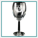 Origins 10 Oz. Wine Goblet Engraved Logo