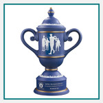 Origins Medium Ceramic Golf Trophy Engraved Logo