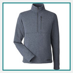 Marmot Drop Line Sweater Fleece Pullover Custom Embroidered